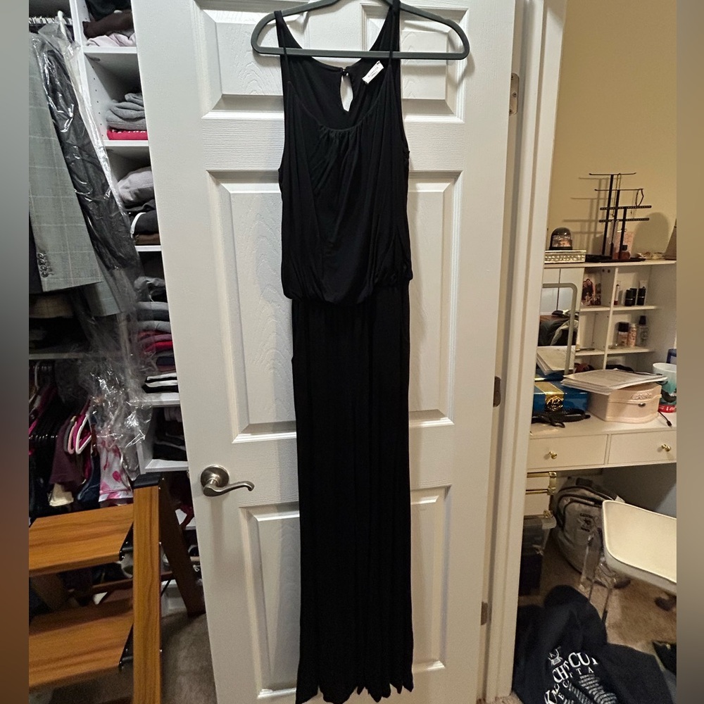 S-Twelve Black Jumpsuit